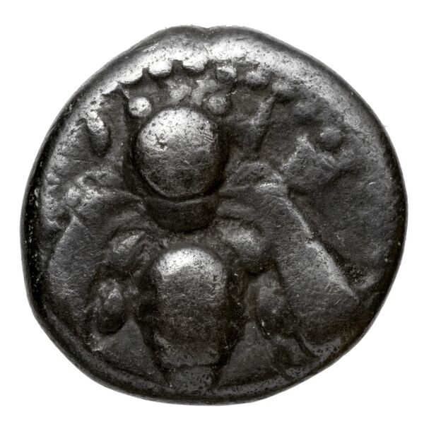 Ephesus Kinns and Holt 2023 Period I, AR I-II, obverse, bnf-iris