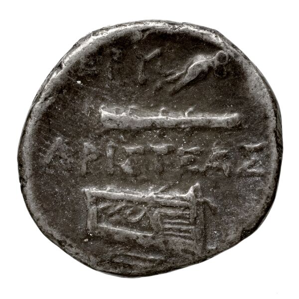 Erythrae Kinns 1980 Period III, AR I, реверс, bnf-iris