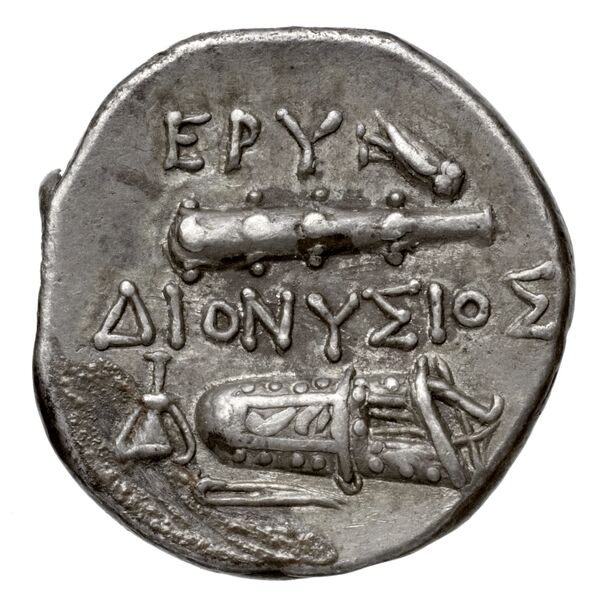 Erythrae Kinns 1980 Period III, AR I, реверс, bnf-iris