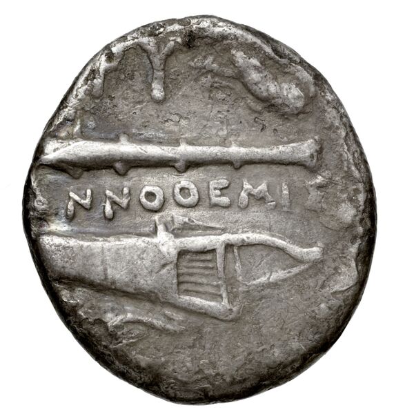 Erythrae Kinns 1980 Period II.2, AR 1, реверс, bnf-iris