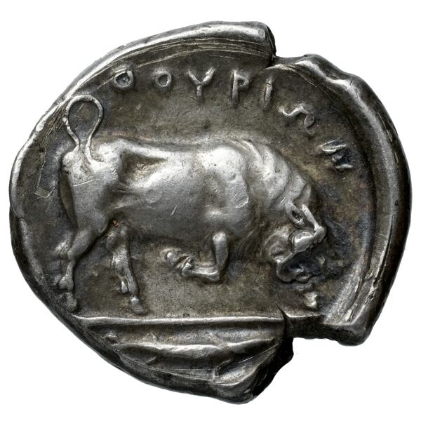 Thurium Historia Numorum Italy 1799-1802, реверс, bnf-iris