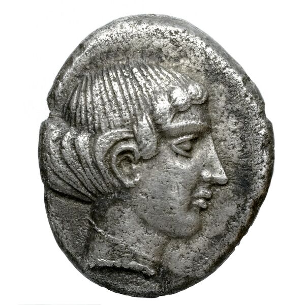 Velia Historia Numorum Italy 1265, аверс, bnf-iris