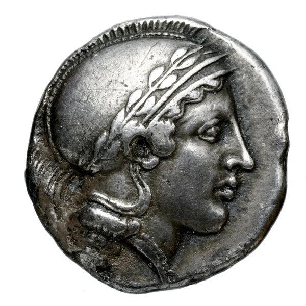 Velia Historia Numorum Italy 1270, аверс, bnf-iris