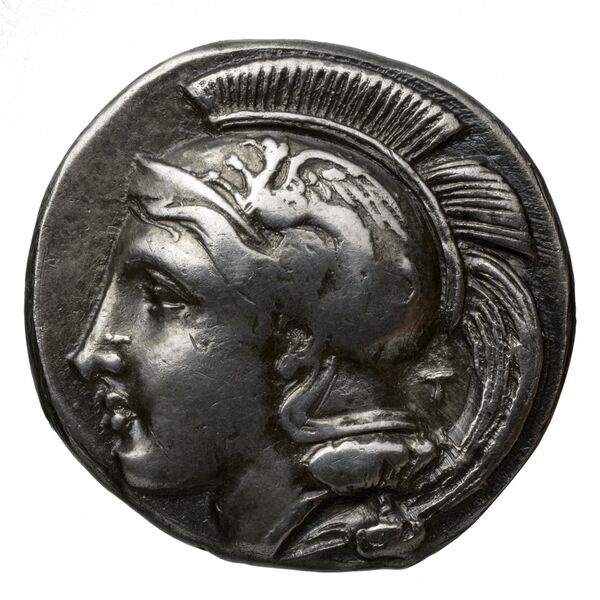 Velia Historia Numorum Italy 1283-7, аверс, bnf-iris