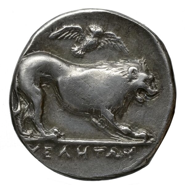 Velia Historia Numorum Italy 1283-7, реверс, bnf-iris