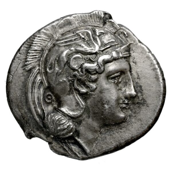 Velia Historia Numorum Italy 1283-7, аверс, bnf-iris
