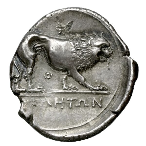 Velia Historia Numorum Italy 1283-7, реверс, bnf-iris