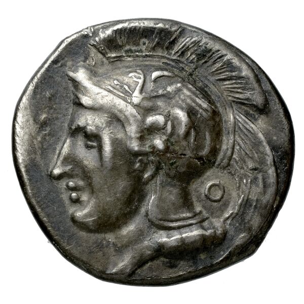 Velia Historia Numorum Italy 1283-7, аверс, bnf-iris
