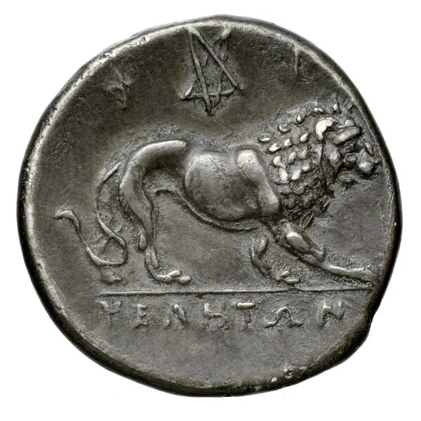 Velia Historia Numorum Italy 1299-1312, реверс, bnf-iris