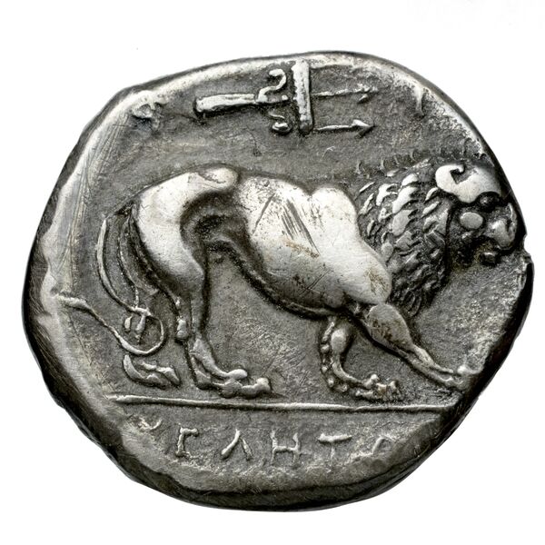 Velia Historia Numorum Italy 1299-1312, реверс, bnf-iris