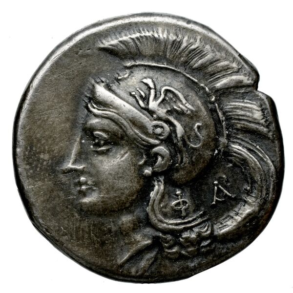 Velia Historia Numorum Italy 1316-7, аверс, bnf-iris