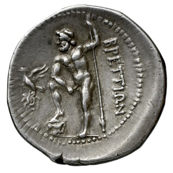 Brettii Bruttium Historia Numorum Italy 1969-1970, реверс, bnf-iris