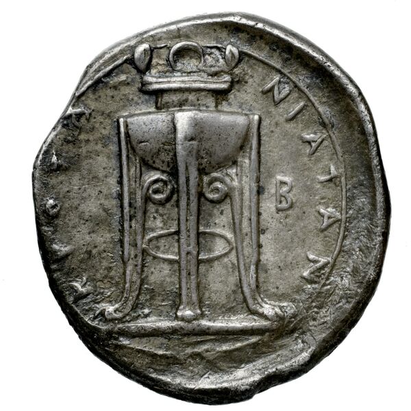 Croton Historia Numorum Italy 2170-2176, реверс, bnf-iris