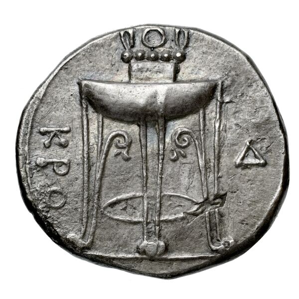 Croton Historia Numorum Italy 2170-2176, реверс, bnf-iris