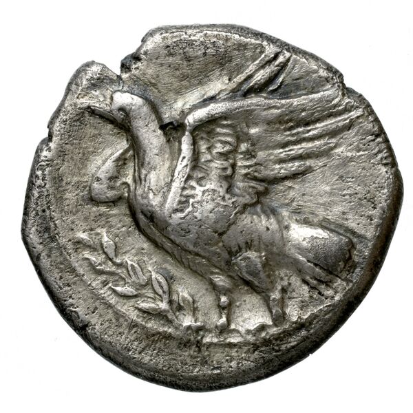 Croton Historia Numorum Italy 2170-2176, аверс, bnf-iris