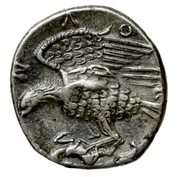 Locri Epizephyrii Historia Numorum Italy 2324-2328, реверс, bnf-iris