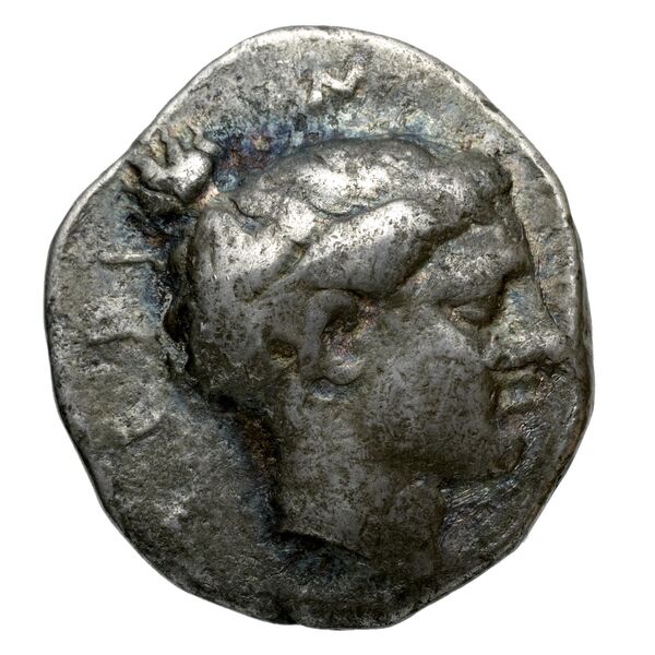 Terina Historia Numorum Italy 2596-2622, аверс, bnf-iris