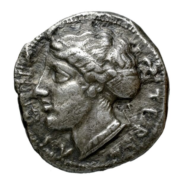 Terina Historia Numorum Italy 2596-2622, аверс, bnf-iris