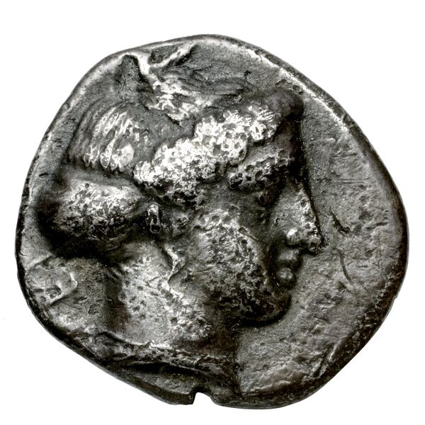 Terina Historia Numorum Italy 2634-2637, аверс, bnf-iris