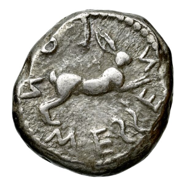 Messana Caltabiano 1993 27-226, реверс, bnf-iris