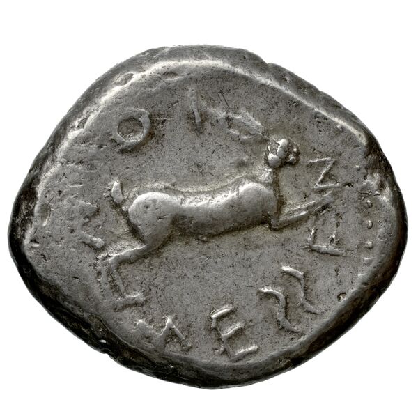 Messana Caltabiano 1993 27-226, реверс, bnf-iris
