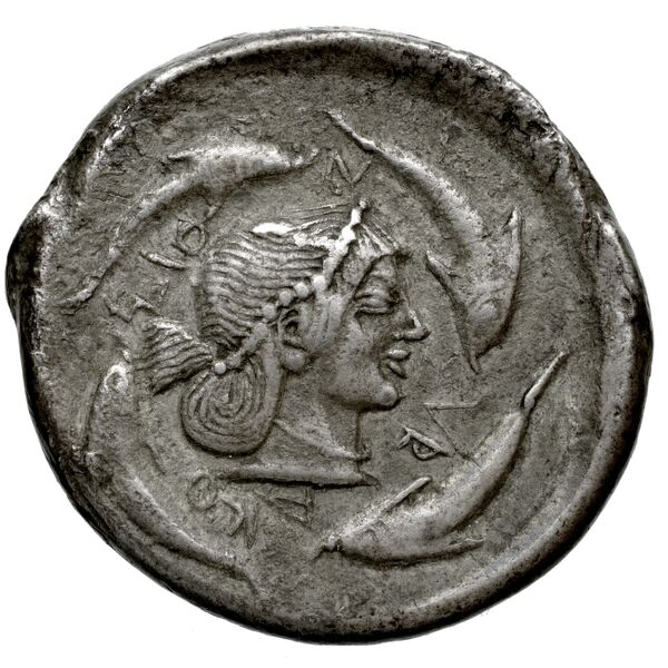 Gelon of Syracuse Syracuse Boerhinger 1929 55-278_293-355, реверс, bnf-iris