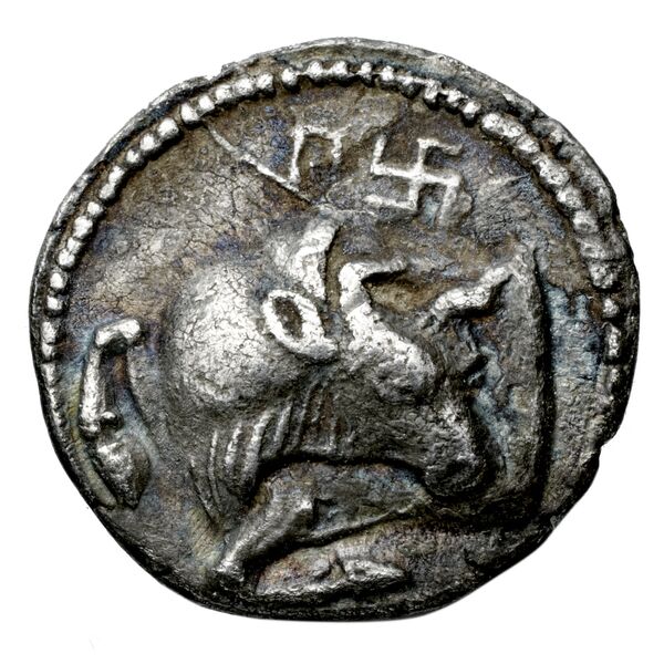Acanthus Tselekas 1996 Period D-F, T15-62, аверс, bnf-iris