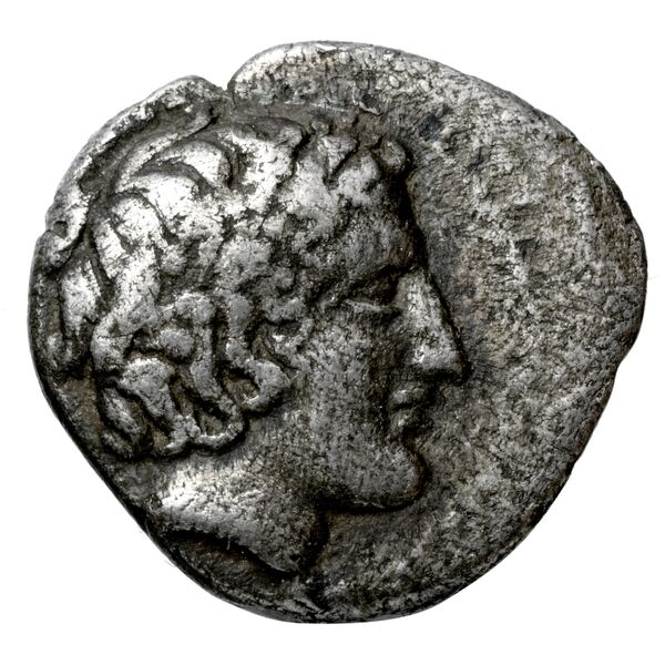 Chalcidian League Olynthus Robinson /Clement 1938 Group A-M, tetradrachms and tetrobols, аверс, bnf-iris