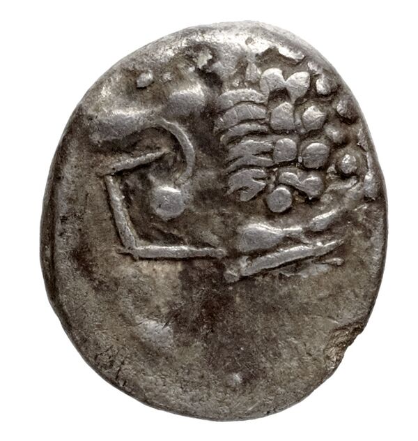 Hecatomnus of Caria Mylasa Troxell 1984 1, аверс, bnf-iris