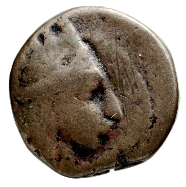 Tigranes II of Armenia Tigranocerta Kovacs 2016 93, аверс, bnf-iris