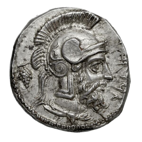 Tarkumuwa, satrap of Cilicia Tarsus Moysey 1986 Issue 4, реверс, bnf-iris