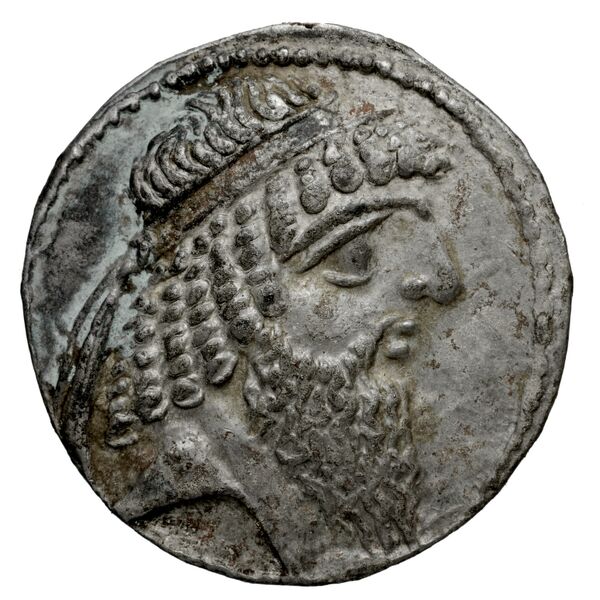 Tiraeus II of Characene Charax Spasinou BMC Characene pl. 43, 2, аверс, bnf-iris