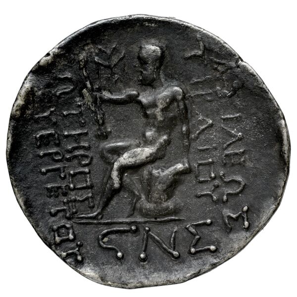 Tiraeus II of Characene Charax Spasinou BMC Characene pl. 43, 2, реверс, bnf-iris