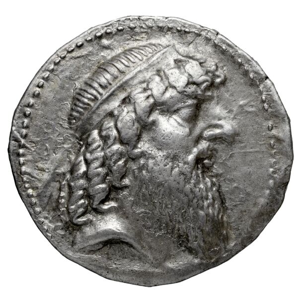 Tiraeus II of Characene Charax Spasinou BMC Characene pl. 43, 2, аверс, bnf-iris