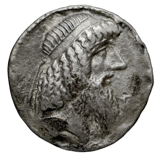 Attambelus I of Characene Charax Spasinou BMC Characene pl. 55, 10-14, аверс, bnf-iris