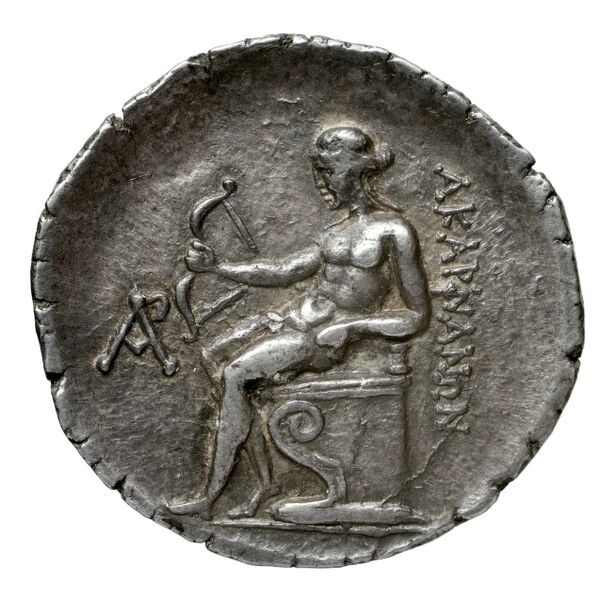 Acarnanian League Leucas Dany 1999 Type V.1, реверс, bnf-iris