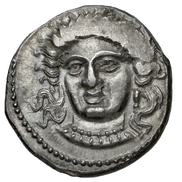 Tarkumuwa, satrap of Cilicia Tarsus Moysey 1986 Issue 4, аверс, bnf-iris