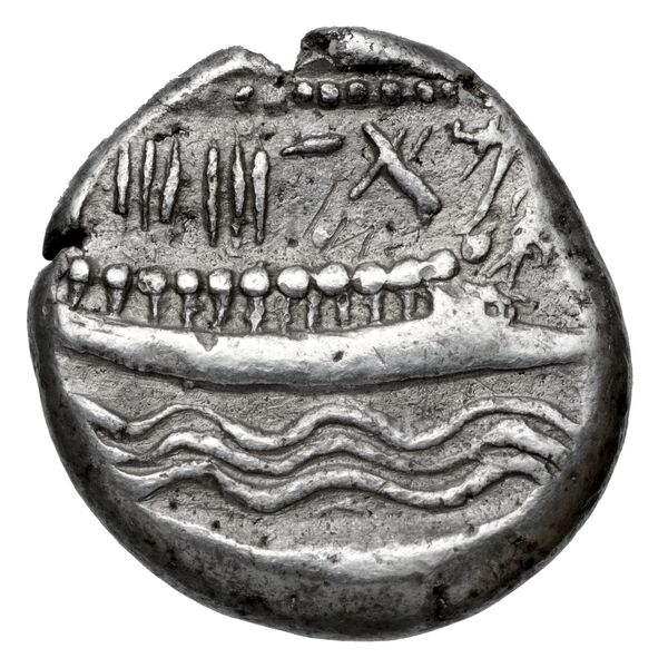 N-, king of Aradus Aradus Elayi 2015 Pl. xv, c25, реверс, bnf-iris
