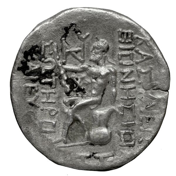 Theonneses I of Characene Charax Spasinou BMC Characene pl. 54, 4, реверс, bnf-iris