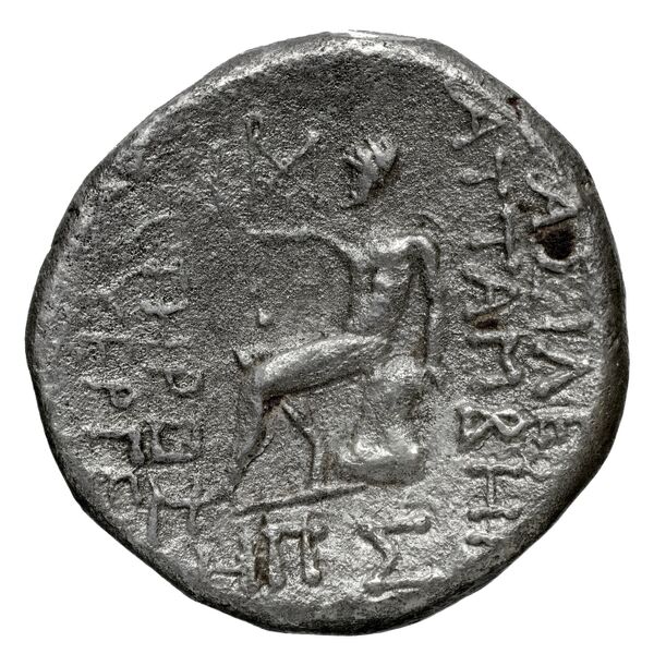 Attambelus I of Characene Charax Spasinou BMC Characene pl. 55, 10-14, реверс, bnf-iris
