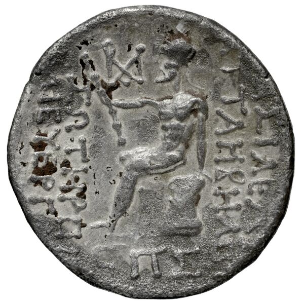 Attambelus I of Characene Charax Spasinou BMC Characene pl. 55, 10-14, реверс, bnf-iris