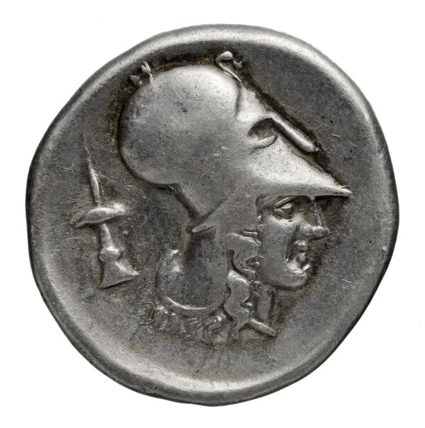 Corinth Calciati 1990 Period IV, series-1-17, реверс, bnf-iris