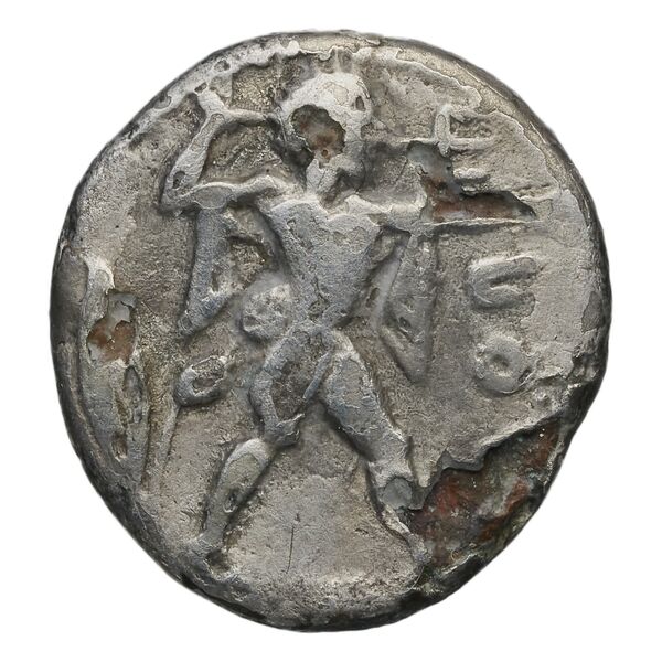 Poseidonia Historia Numorum Italy 1119, аверс, bnf-iris