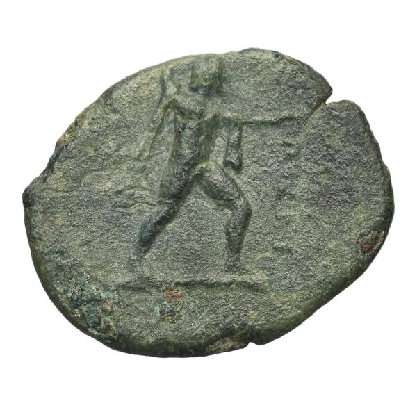 Poseidonia Historia Numorum Italy 1114, аверс, bnf-iris