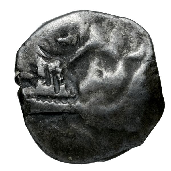 Baalmelek I of Citium Citium BMC Citium 8-9, аверс, bnf-iris