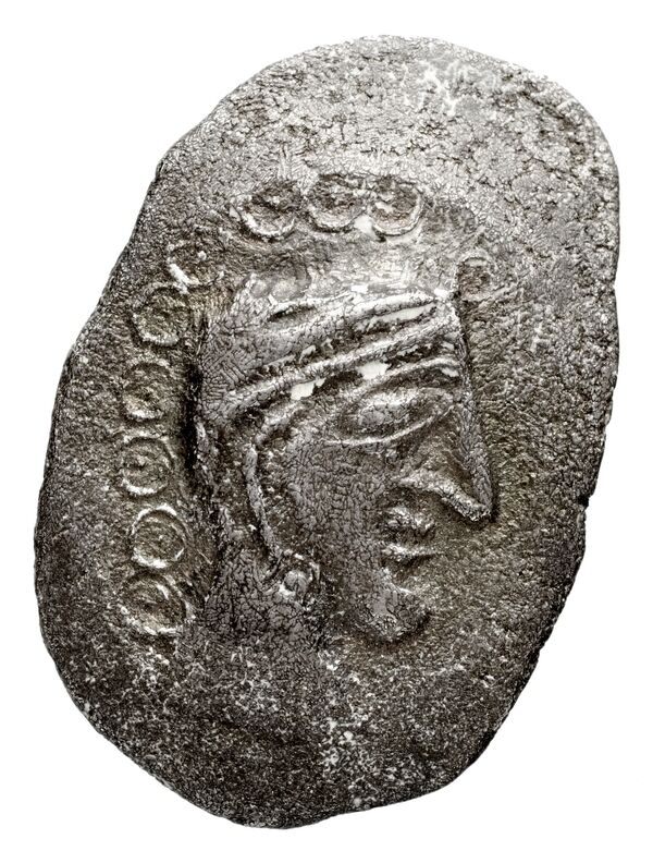 Kingdom of Qataban Arabia Huth 2010 339-340, аверс, bnf-iris