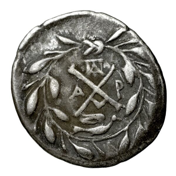 Achaean League Sicyon Benner 2008 Sikyon 4-21, реверс, bnf-iris