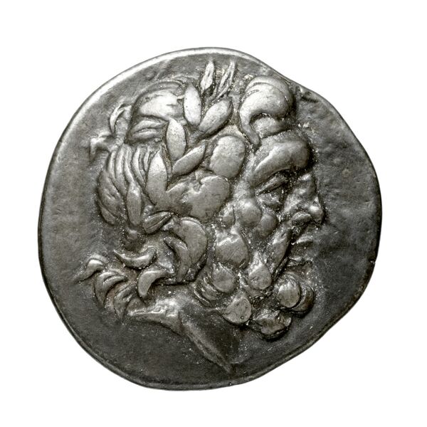 Achaean League Megalopolis Benner 2008 Megalopolis 1-10, аверс, bnf-iris