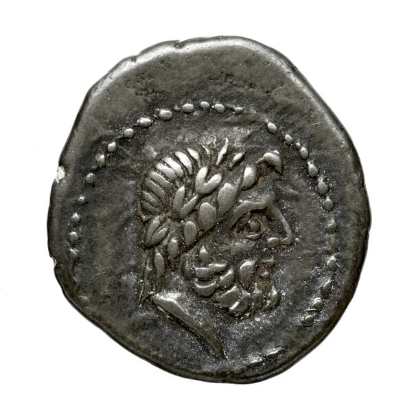 Achaean League Dyme Benner 2008 Dyme 1-17, аверс, bnf-iris