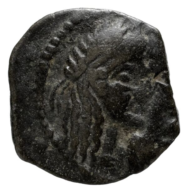 Aretas IV of Nabataea Petra Barkay 2019 186, 188, аверс, bnf-iris